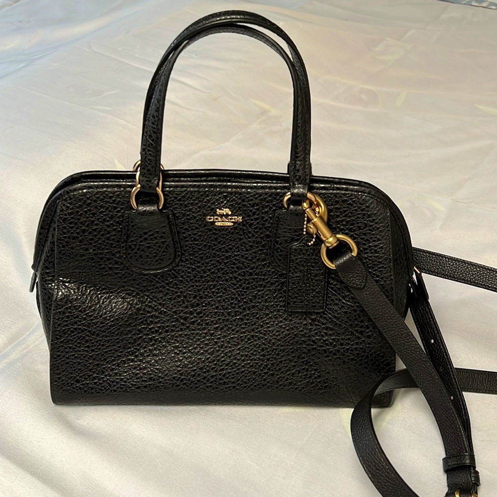 Coach leather satchel, like new condition